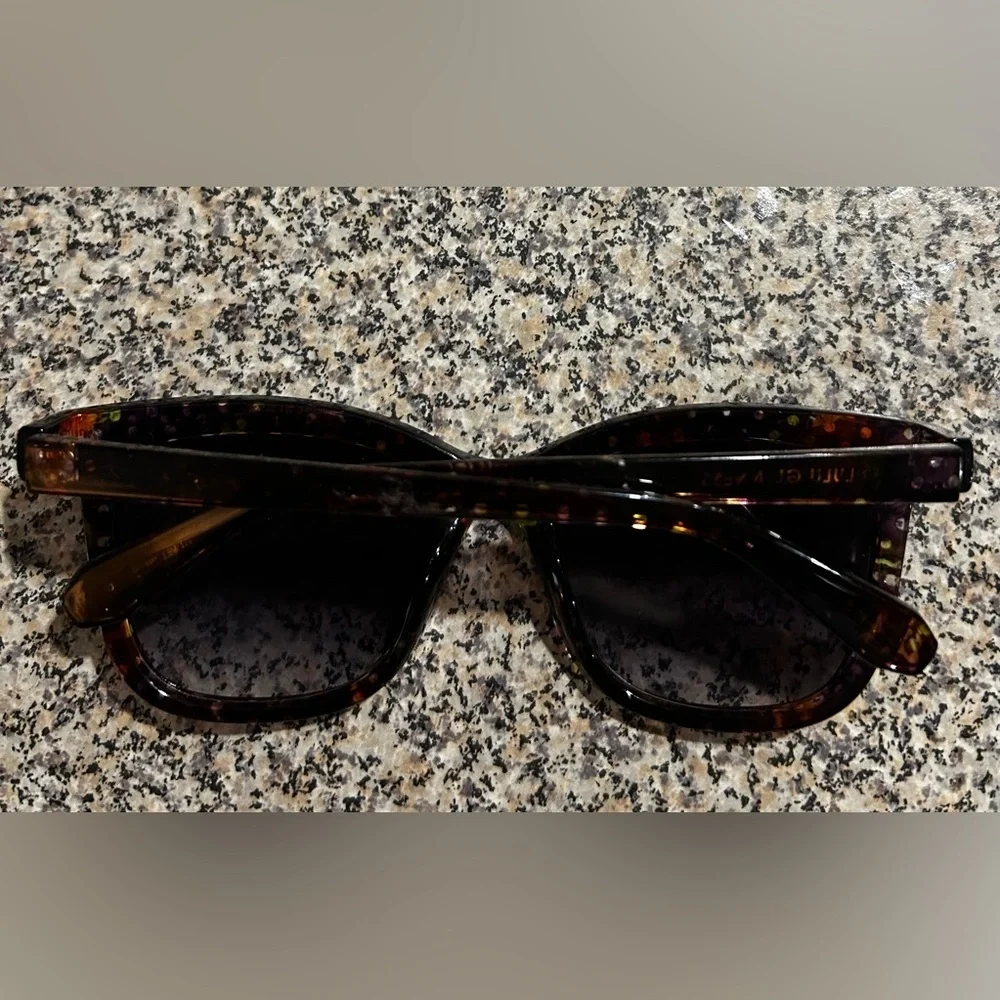 Lulu Guinness Tortoise Shell Sunglasses